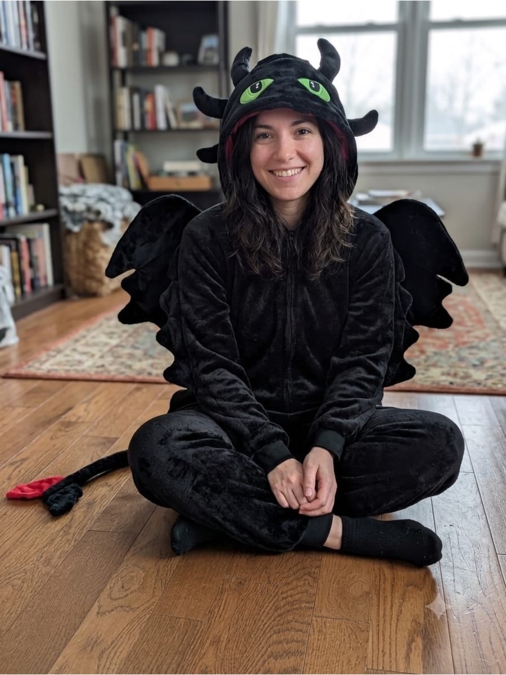 Brand New Adult Toothless Dragon Onesie / Kigurumi Costume – Size Large